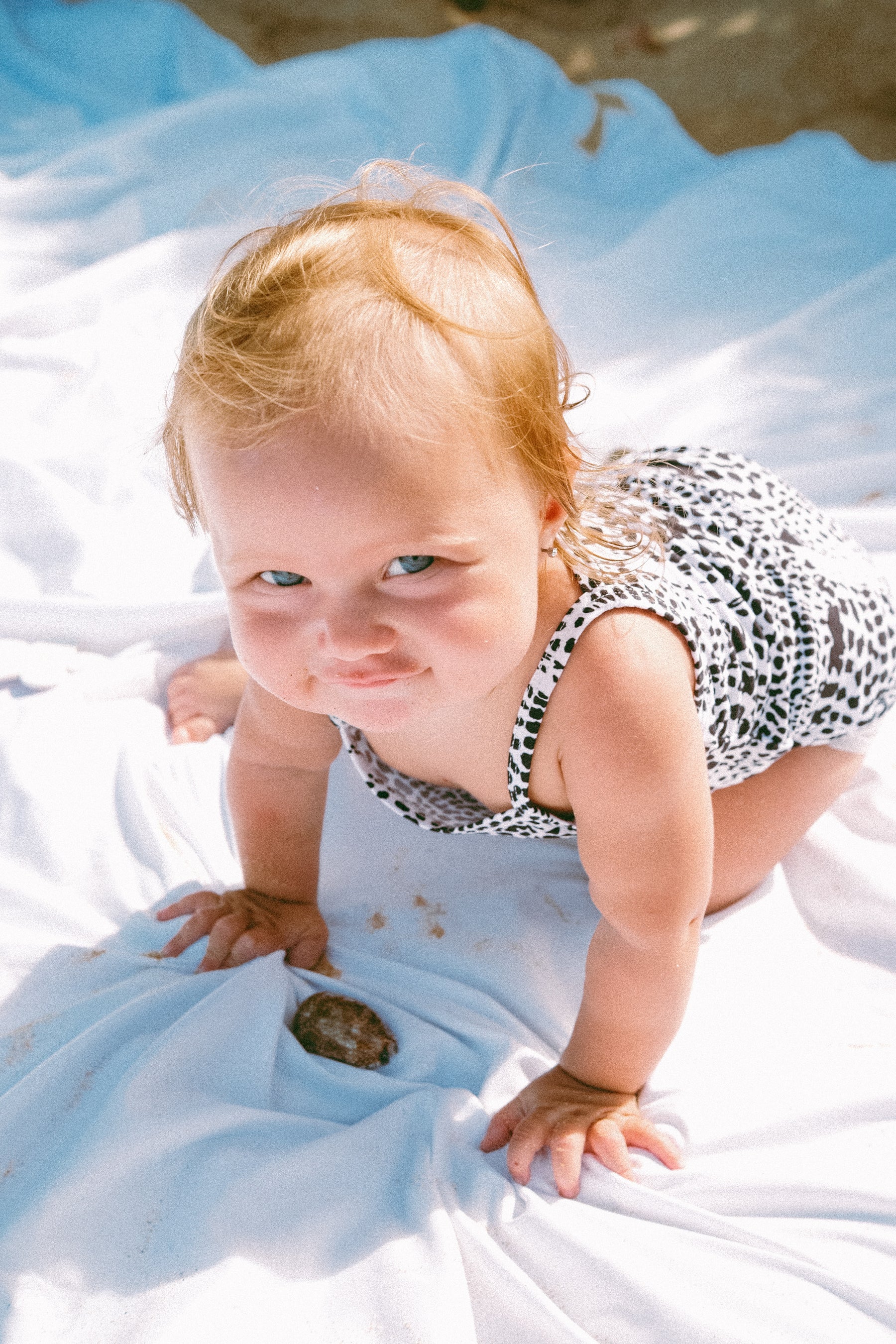 Leopard Cone shell romper