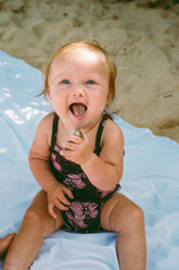Pink Orchid romper
