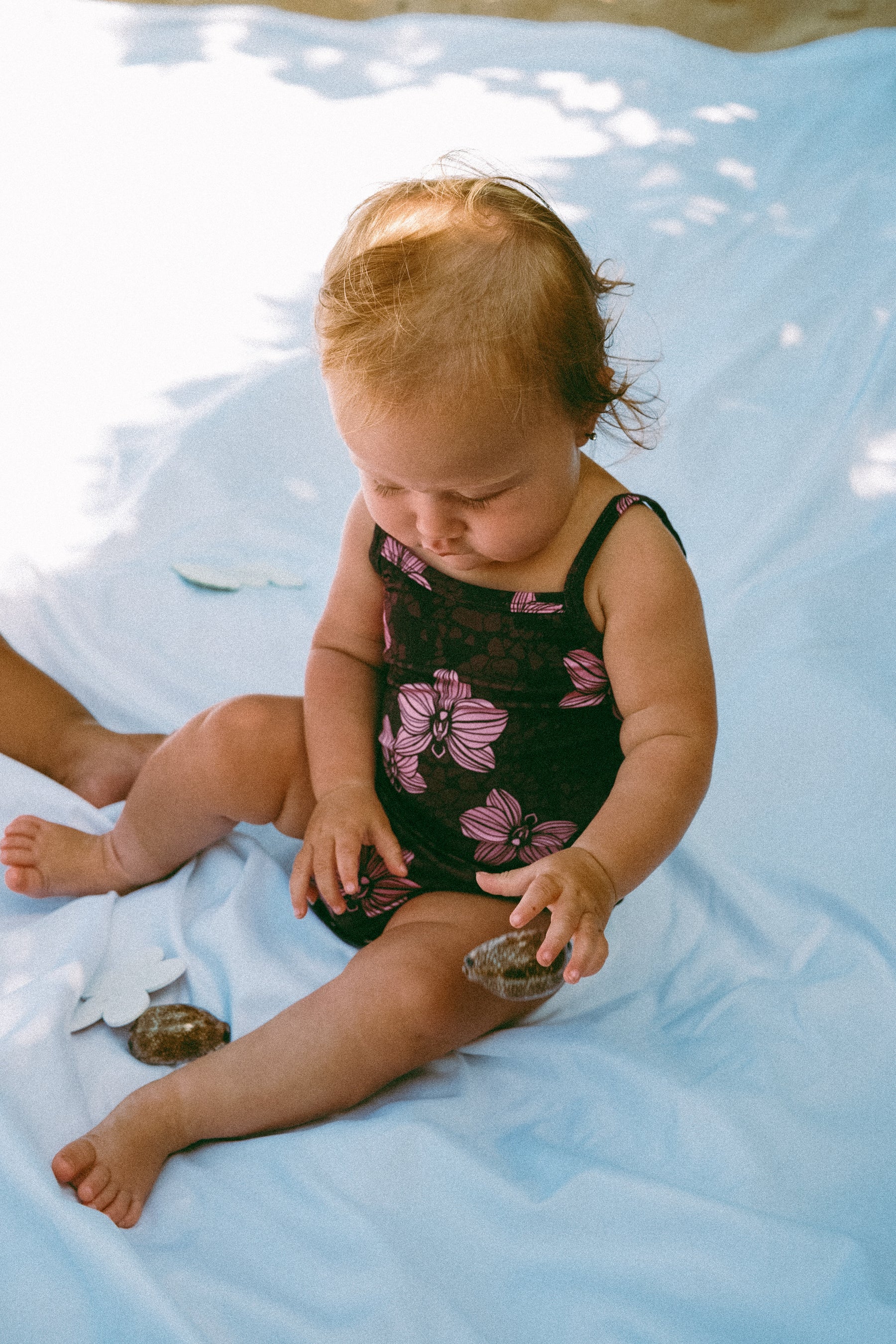 Pink Orchid romper